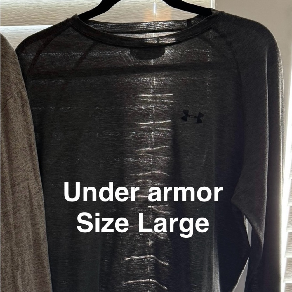 Under Armour Charcoal Long Sleeve Top